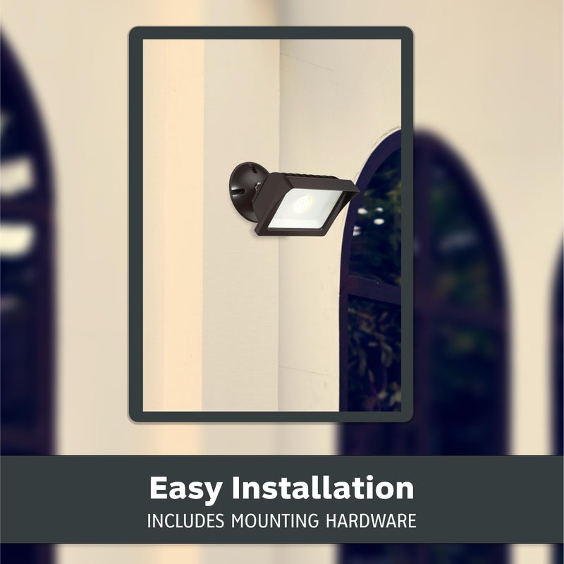 Designers Fountain FL2016N40-48 Integrated Led Adjustable Single-Head Bronze Outdoor Flood Light, 1775 lm, 4000K - Image 5